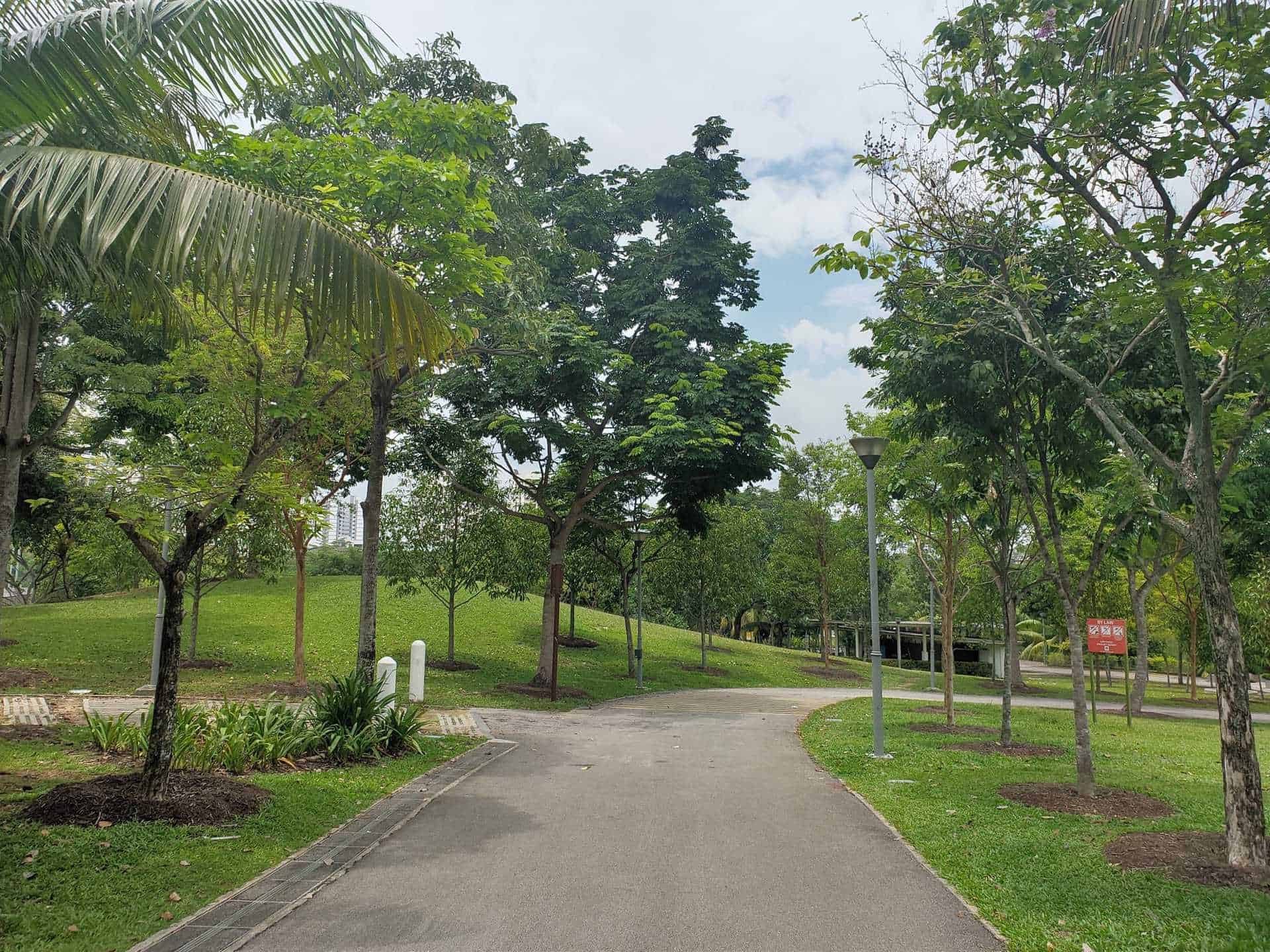 Punggol Waterway Park - Cafe Food & Parking Map, Singapore