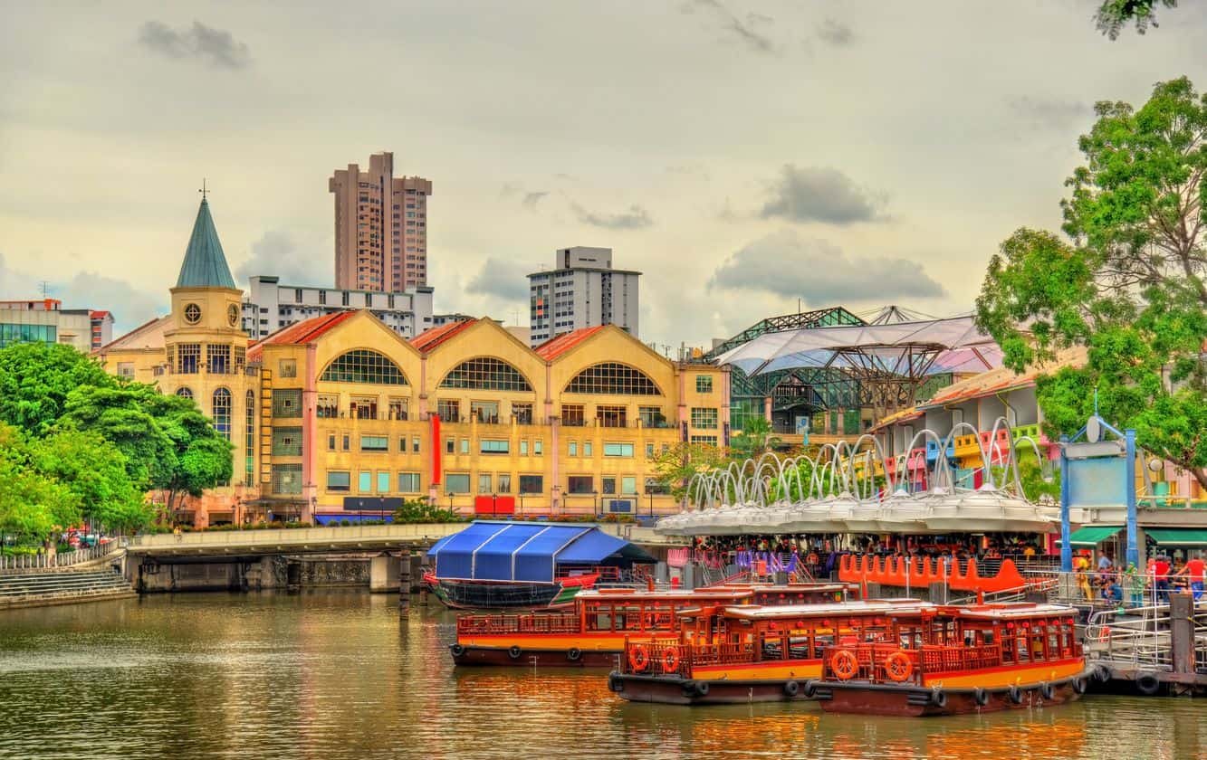 Boat Quay Singapore Map Hotels, Restaurants, Bars & Food
