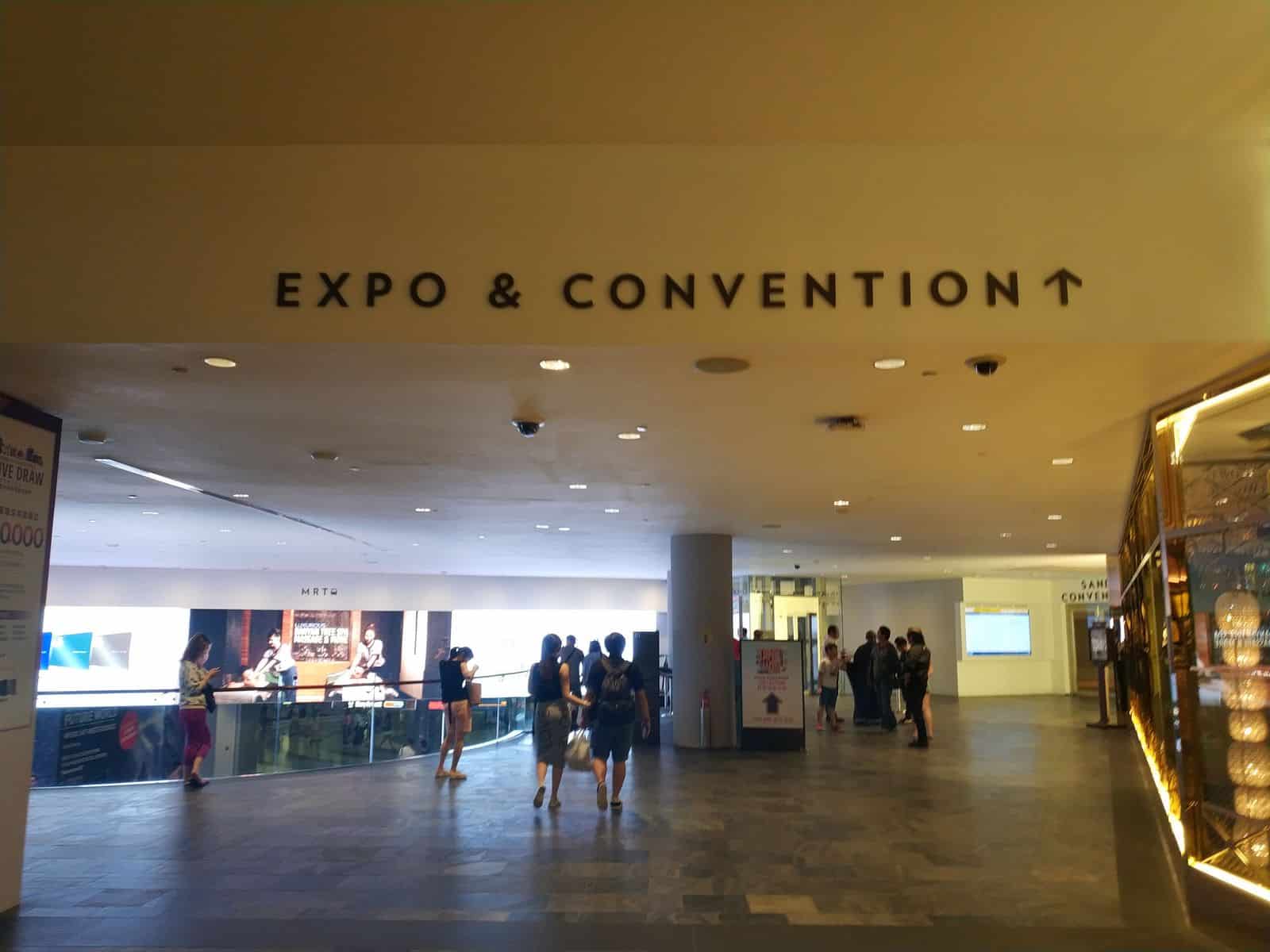 Sands Expo and Convention Center Floor Plan & Address, Singapore