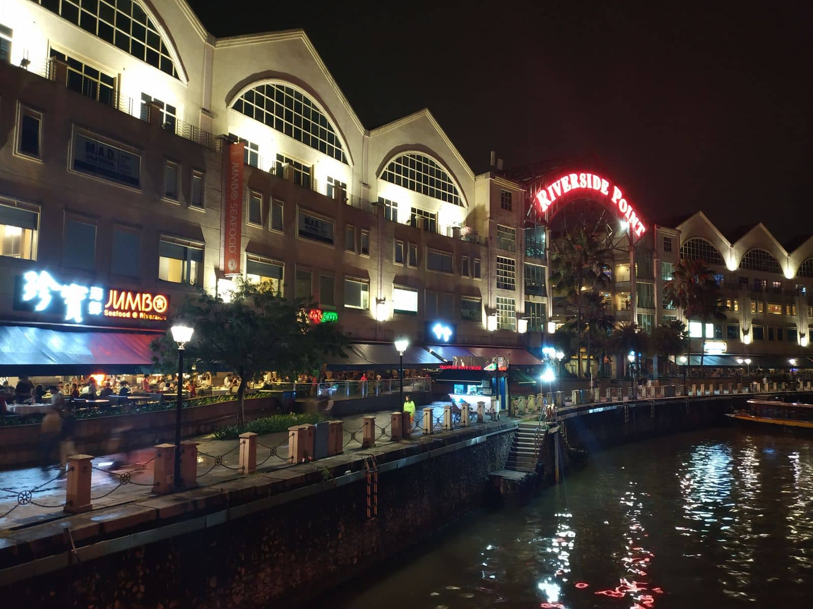 The Riverside Point Shopping Mall with Shops Bars and Restaurants