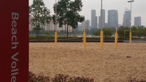 Sports Hub Beach Volleyball Courts